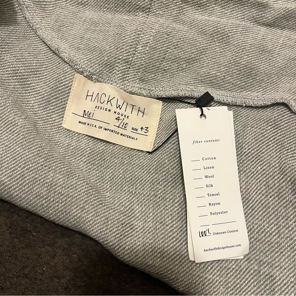HackWith Design House Mei Vest NWT - Picture 7 of 9